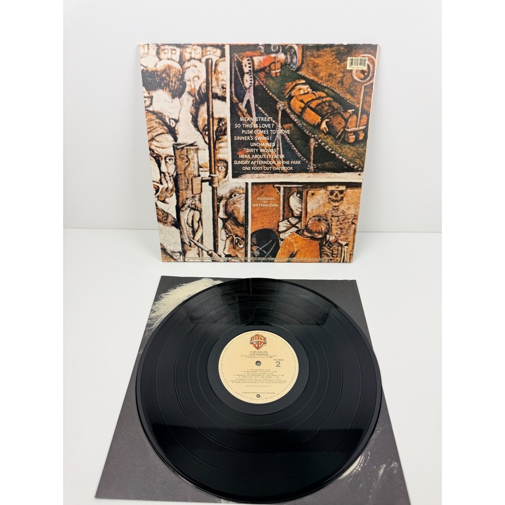 Van Halen - Fair Warning - 1981 1st Press Warner HS 3540 w/Sleeve NM